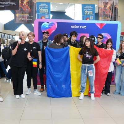 Delegația României a plecat la Viena pentru Eurovision 2026. Cum se pregătește Alexandra Căpitănescu pentru 14 mai