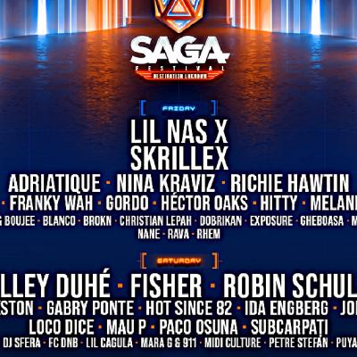 SAGA Festival anunta programul pentru cele 3 zile de festival si artisti care se alatura line-up-ului