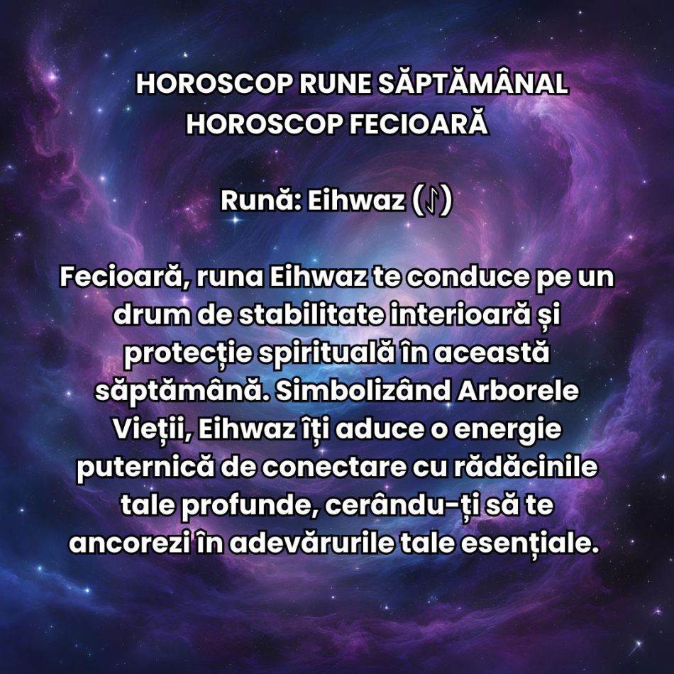 Horoscop Rune săptămâna 28 octombrie  - 3 noiembrie 2024: Află acum mesajul runelor la început de Brumar pentru zodia ta!