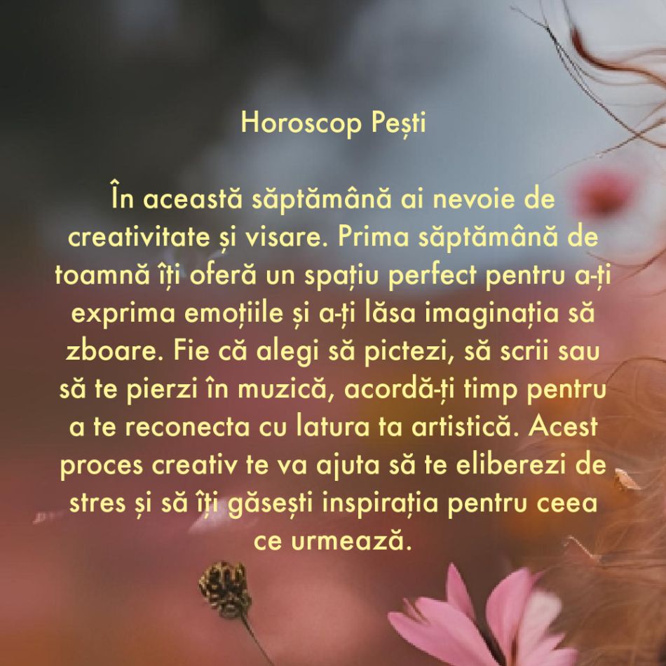 De ce are nevoie fiecare semn zodiacal în săptămâna 2-8 septembrie