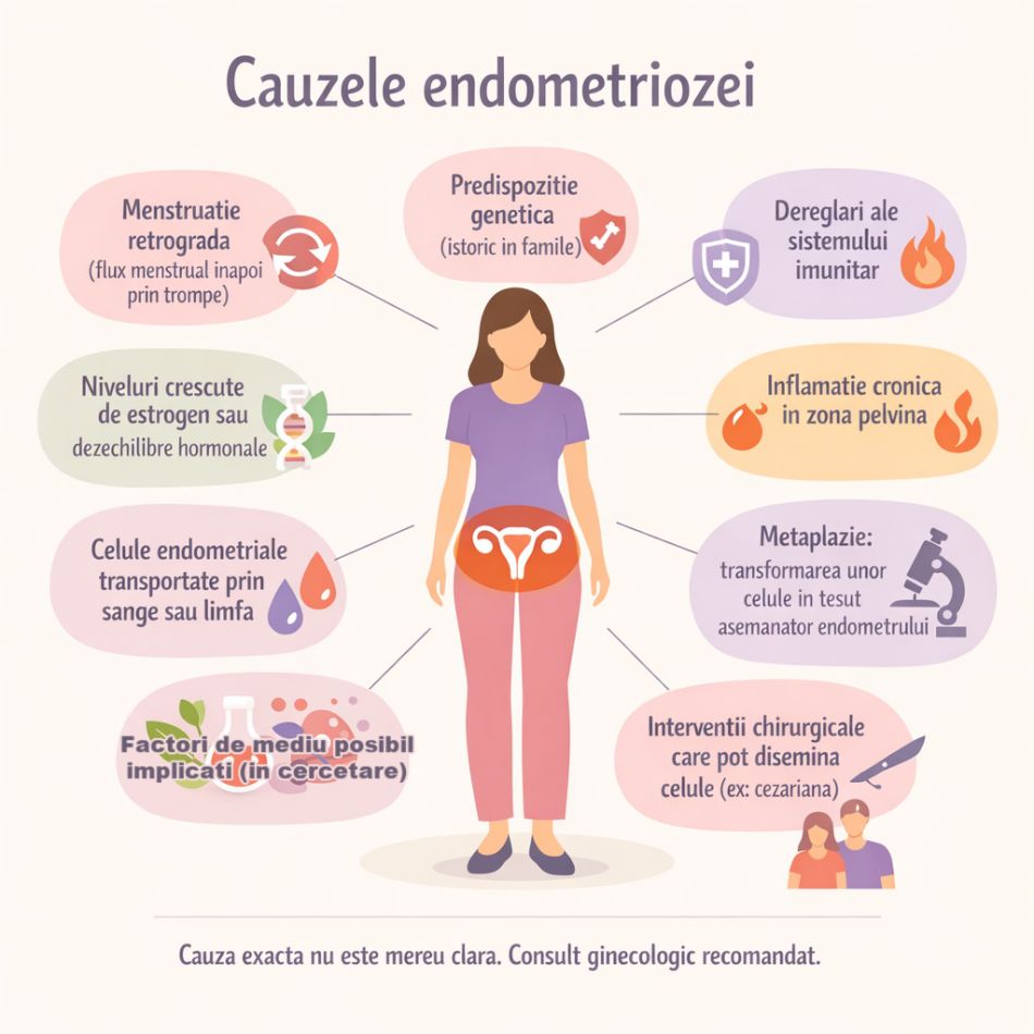Endometrioza, doar o boală modernă? Adevărul despre cauze, simptome și infertilitate + posibile tratamente