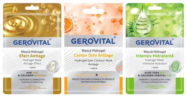 Farmec extinde portofoliul Gerovital cu o nouă gamă și lansează primele sale măști hidrogel, bogate în ingrediente inovatoare