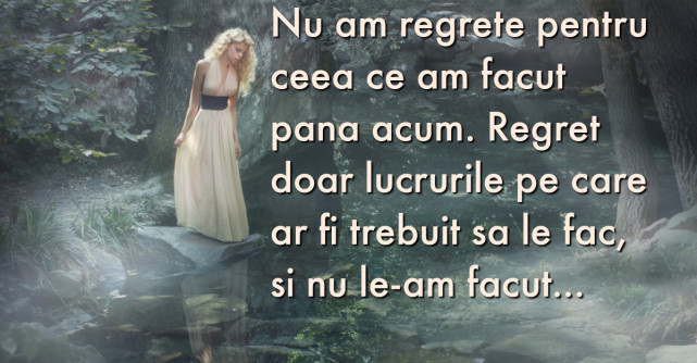 9 Lucruri pe care le vei regreta in 10 ani