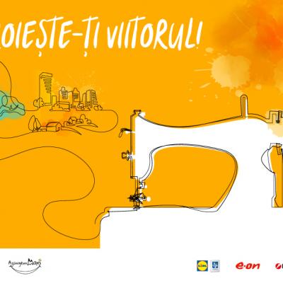 Croiește-ți viitorul, programul ce ajută tinerele instituționalizate să învețe să croiască și să folosească mașina de cusut 