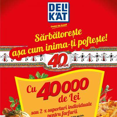 (P) Delikat sarbatoreste 40 de ani de traditie!