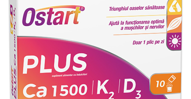 Ostart®Plus - pentru oase sănătoase