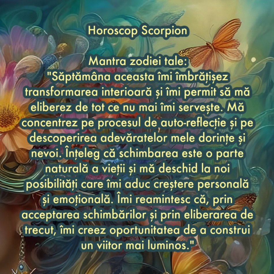 Horoscop pentru suflet: Mantra zodiei tale pentru săptămâna 16-22 septembrie