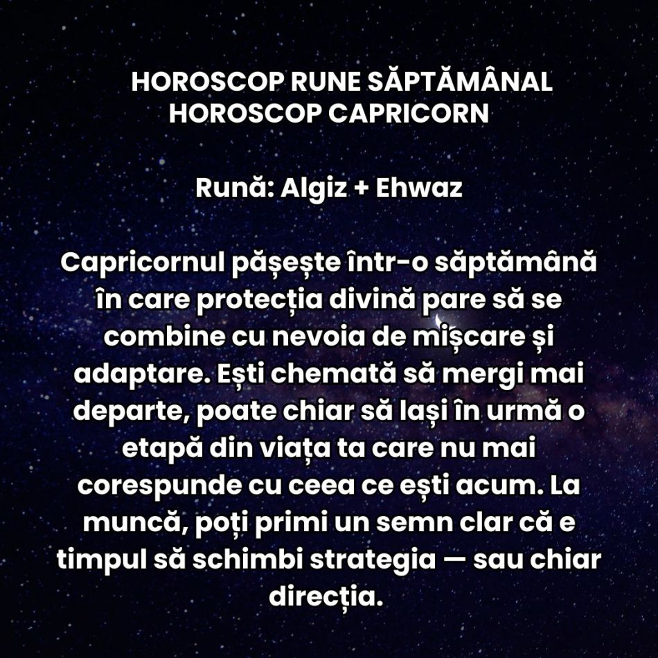 Horoscop Rune săptămâna 21-27 iulie 2025: Simțim cum inima vrea una, iar mintea alta. Se pot naște scântei dureroase.