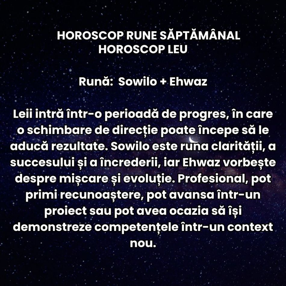Horoscop Rune săptămâna 26 octombrie – 1 noiembrie: Luna Plină aduce adevărul la lumină, iar unele capitole ajung la final