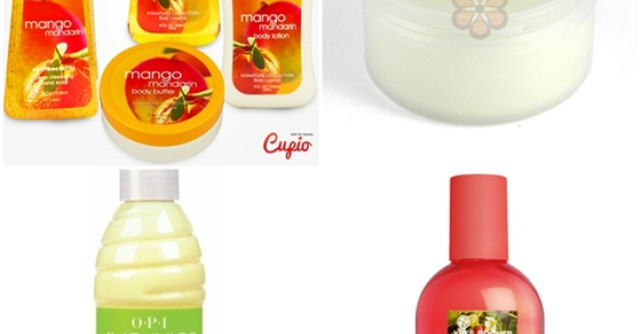 Arome fructate: Produse cosmetice cu fructe