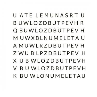 Numele tau este ascuns in acest puzzle. Il poti gasi?