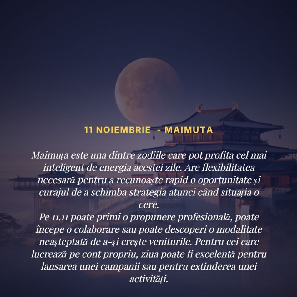 Horoscop chinezesc 11.11: Ziua Bivolului Abundenței deschide porțile norocului. Bani, oportunități și împliniri pentru 6 zodii