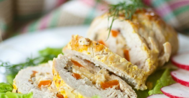 Rulada de pui, o reteta minune de care nu te vei putea satura