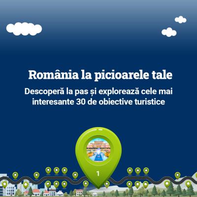 Descopera Romania la pas...virtual! 
