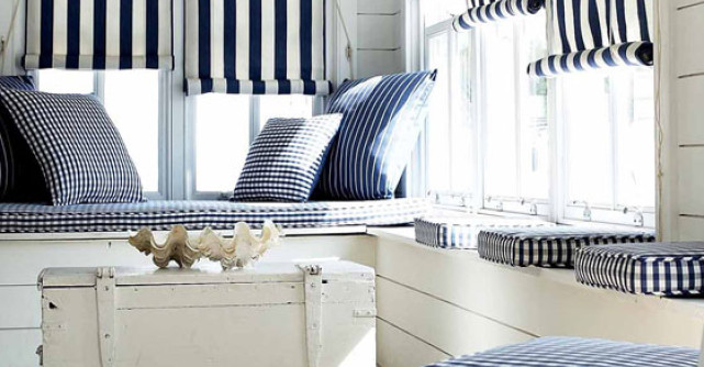 Amenajari de vara: stilul navy