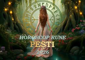 Horoscop Rune 2026 Pești: Vei deschide o poartă între lumi, între ceea ce a fost și ceea ce va fi. Ajungi la viața mult visată