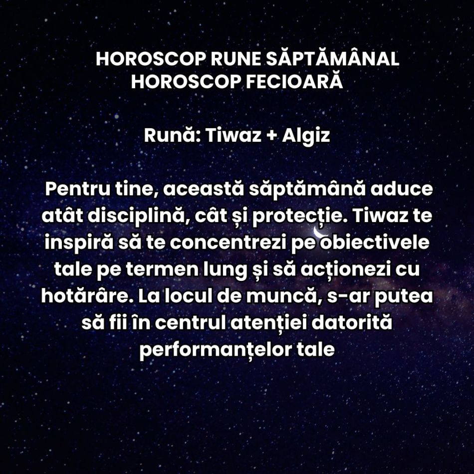 Horoscop Rune săptămâna 20-26 ianuarie 2025: Cu Soarele în Vărsător, Runele ne îndeamnă să fim nonconformiști și încrezători!