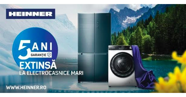Heinner Electrocasnice – Încrederea care crește odată cu tine.