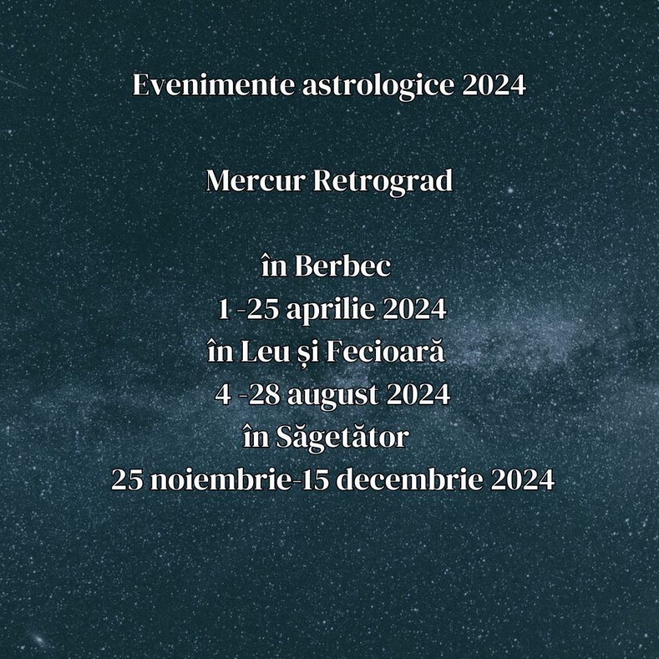 Cele mai importante momente astrologice ale anului 2024. Vindecarea devine o necesitate ce nu mai poate fi amânată