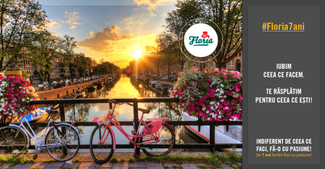 Floria sarbatoreste 7 ani de pasiune si experienta in livrarea de flori