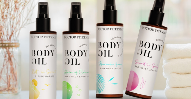 Răsfăț exotic cu noua gamă de uleiuri de corp  Doctor Fiterman
