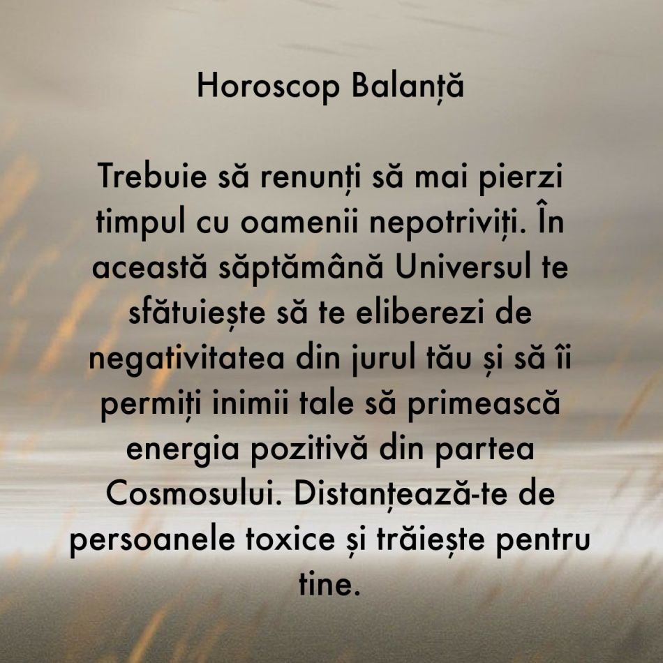 La ce trebuie să renunți în săptămâna 18-24 septembrie ca să atragi fericirea