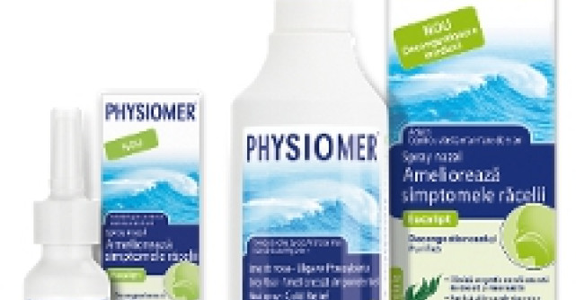 (P) Nou! Physiomer Eucalipt  - Solutia 100% naturala pentru desfundarea cailor nazale, fara efecte secundare