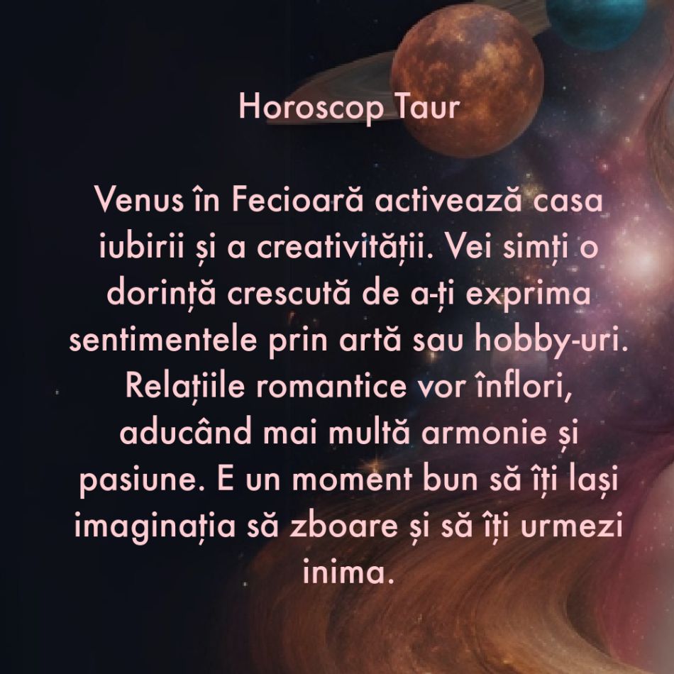 4 August: Venus în Fecioară ne ajută să curățăm rănile emoționale. Dărâmăm zidurile din jurul inimilor și iubim din nou