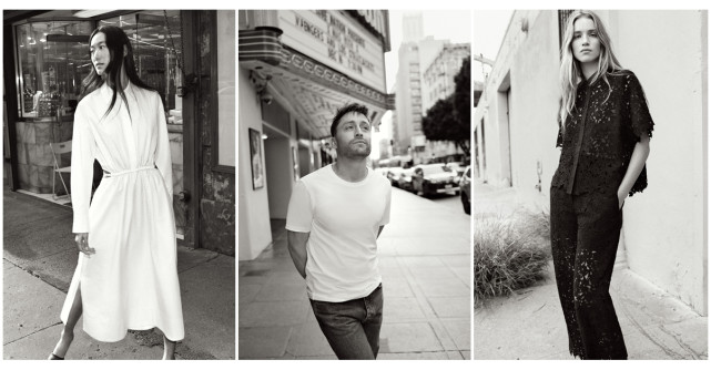 COS PREZINTA CAMPANIA PRIMAVARA VARA 2023 FOTOGRAFIATA DE GLEN LUCHFORD PE STRAZILE DIN LOS ANGELES