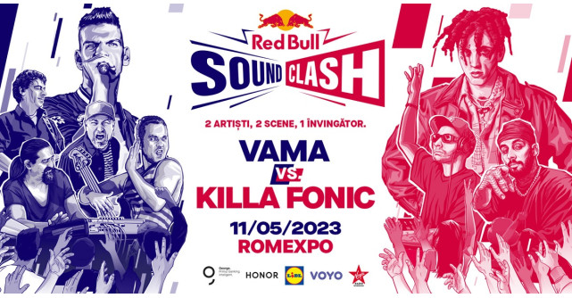 Vama intră în luptă cu Killa Fonic pentru trofeul Red Bull SoundClash 2023