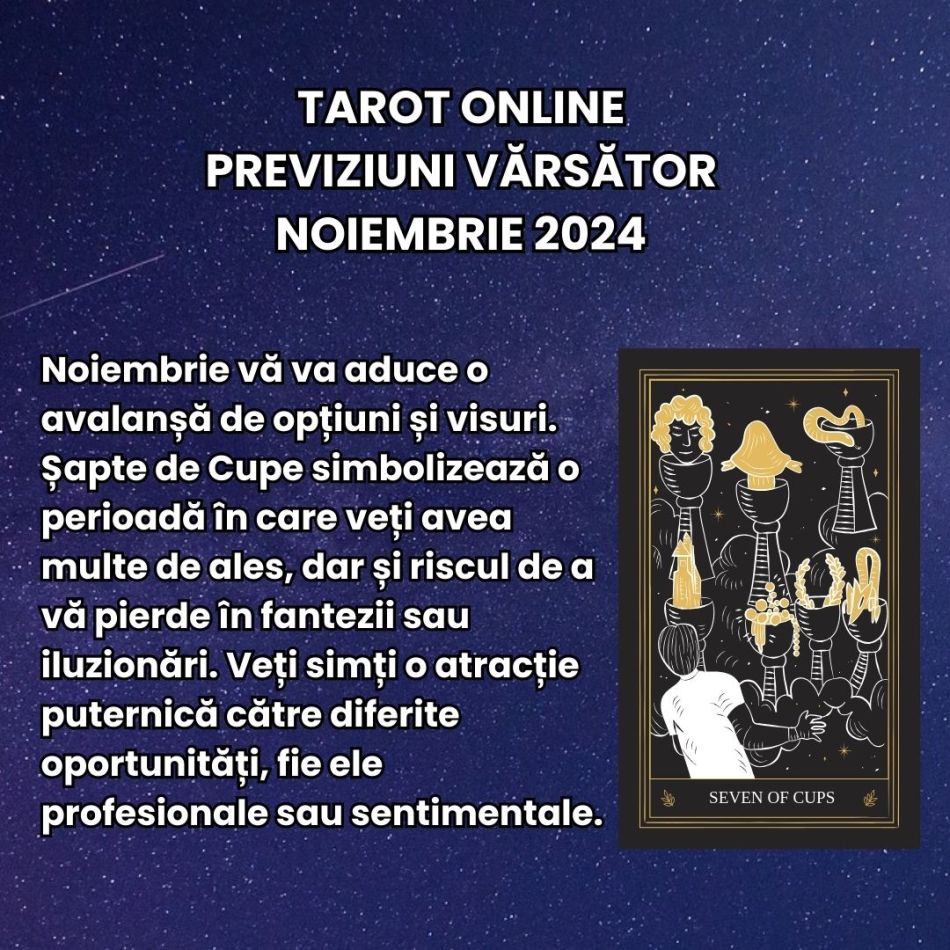 Tarot online: Previziunile Universului în luna noiembrie pentru zodia ta! Descoperă secretele ascunse în penultima lună din an!