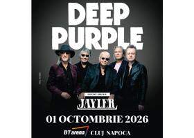 DEEP PURPLE | Concert în România, în data de 1 octombrie 2026