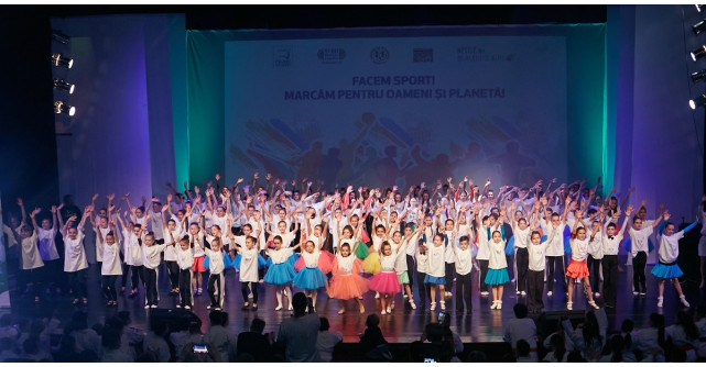 500 de copii au marcat Ziua Internațională a Sportului pentru Dezvoltare și Pace - ONU