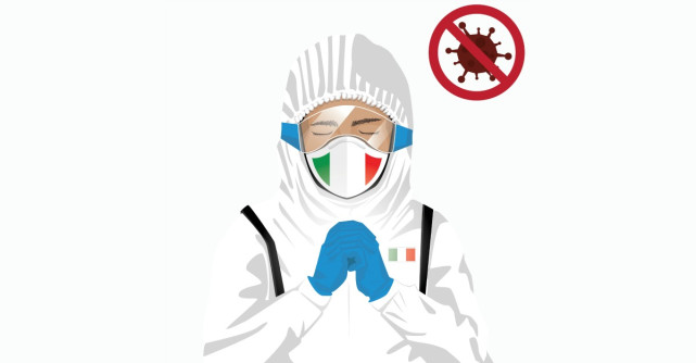 Moment emoționant în întreaga Italie: Oamenii au ieșit la balcoane să aplaude personalul medical 