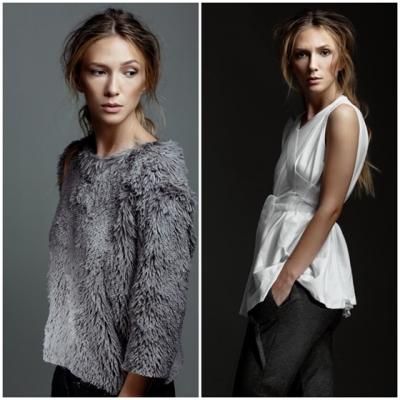 Adela Popescu, inspiratie in alb si negru