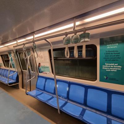 Metroul bucureștean scurtează drumul spre prevenția cancerelor asociate infecției cu HPV