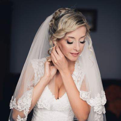 Coafura de mireasa in functie de forma fetei