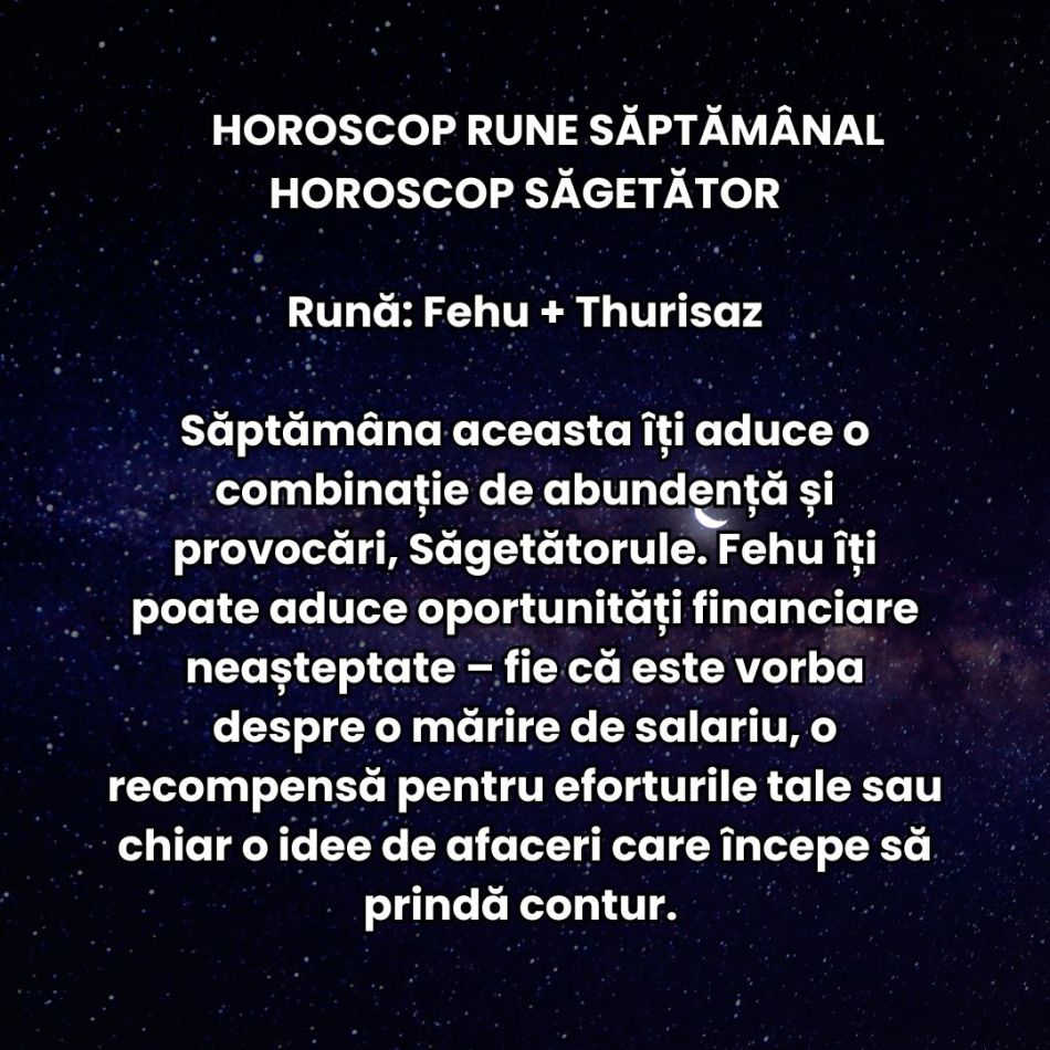 Horoscop Rune săptămâna 3-9 martie 2025: Începutul primăverii ne aduce mai multă forță și hotărâre! 