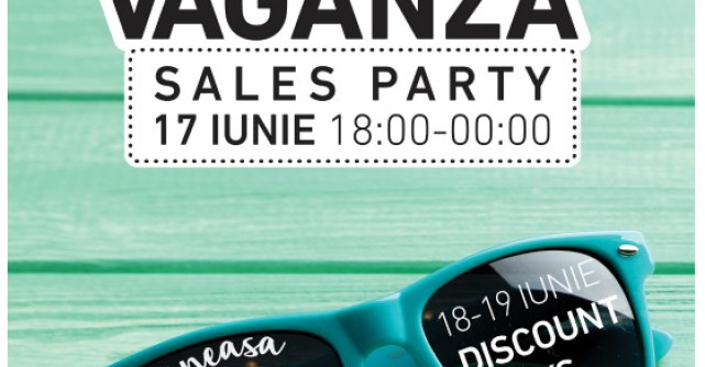 Shopping pana la miezul noptii si reduceri exclusive doar la Extravaganza Sales Party 