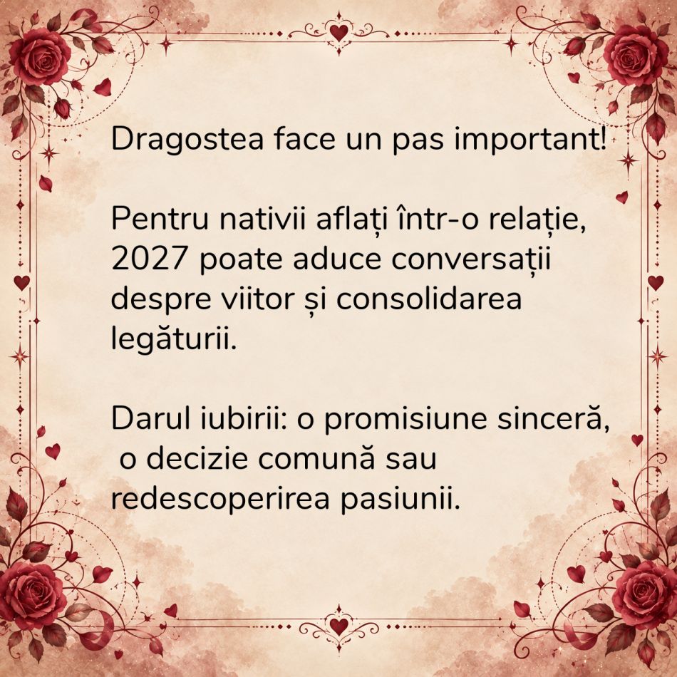 Cineva le va spune TE IUBESC când se așteaptă mai puțin! În 2027 Săgetătorilor li se pregătește o POVESTE de iubire ravisantă
