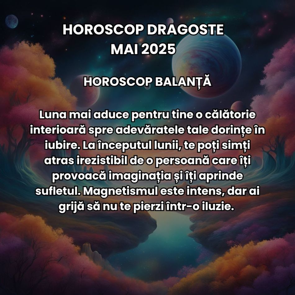 Horoscop Dragoste Mai 2025: Între furtuni emoționale și pasiuni mistuitoare, iubirea ne trece prin probele destinului