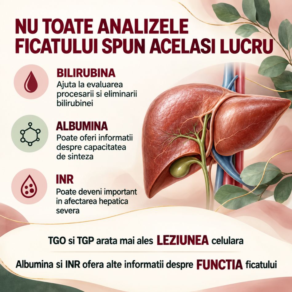 Ficatul poate avea probleme fără să te doară: analizele care arată cum funcționează și ce înseamnă TGO, TGP și GGT