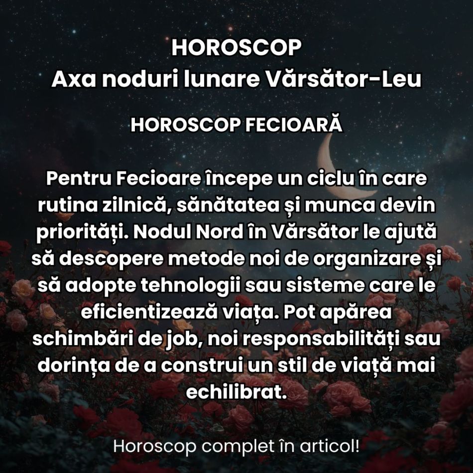 Nodurile Lunare intră în Vărsător și Leu: Busola destinului se recalibrează. Ce schimbări aduc până în martie 2028? 