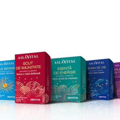 PREMIERĂ Zentiva lansează prima gamă de suplimente alimentare sub brandul Aslavital 