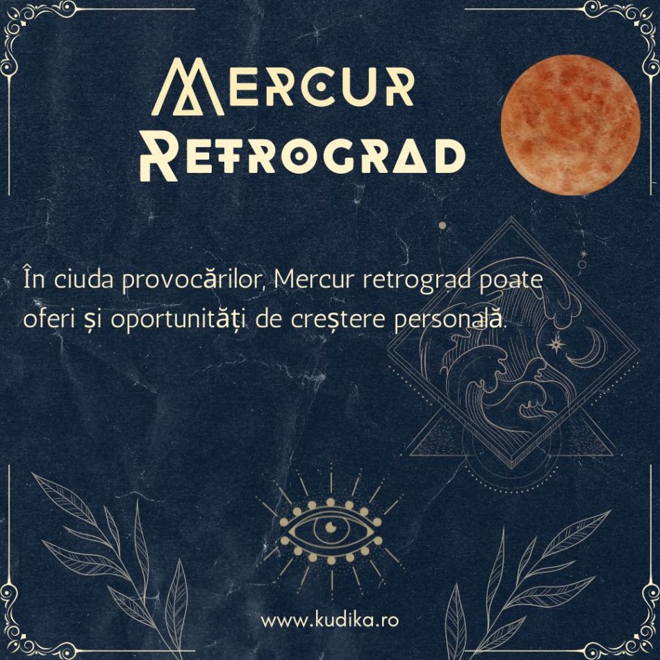 Mercur retrograd: Zodiile care vor experimenta întoarceri surprinzătoare ale fostilor parteneri 