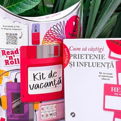 Lecturi de vacanță pentru 70.000 de abonați Bookster: o carte-surpriză și un kit care te duce în copilărie