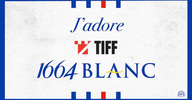 Kronenbourg 1664 Blanc continuă parteneriatul cu TIFF pentru a marca momente de neuitat împreună