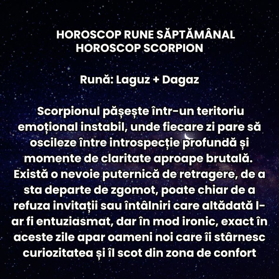 Horoscop Rune săptămâna 13-19 aprilie 2026: Nu mai putem sta pe loc! Ieșim din rutină și vrem să ne trăim viața