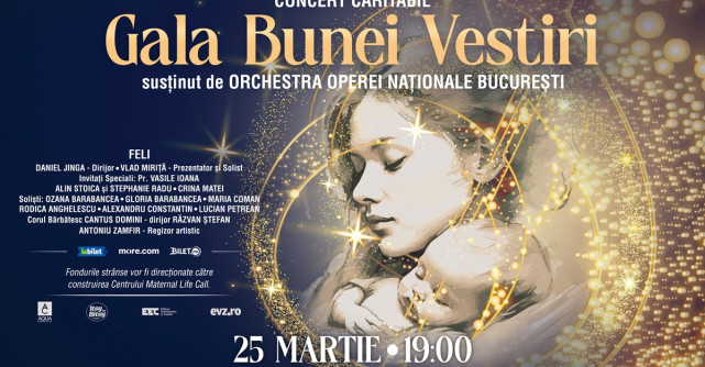 Gala Bunei Vestiri  susține construirea Centrului Maternal Life Call  pentru femei însărcinate aflate în nevoie