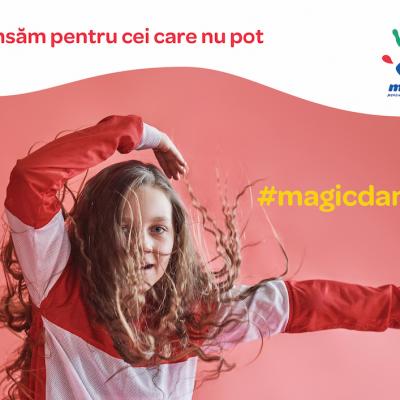 La împlinirea a 7 ani de activitate, Asociația Magic lansează provocarea #magicdance pe TikTok